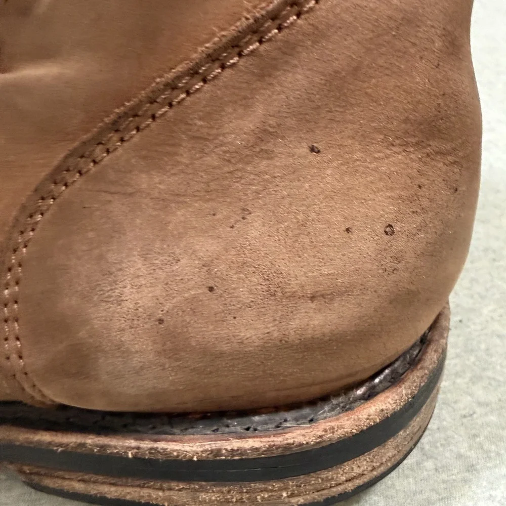 Thursday Boot Co Captain Boots 12 Brown Leather Cap Toe Combat Ankle Boots